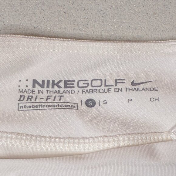 Nike Golf Skort Women’s Small White Pull On Pockets Swoosh Golf Team Tennis - Picture 2 of 11